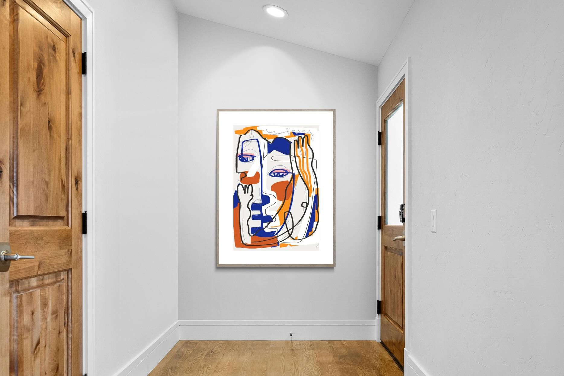 Pixalot Cubist Face