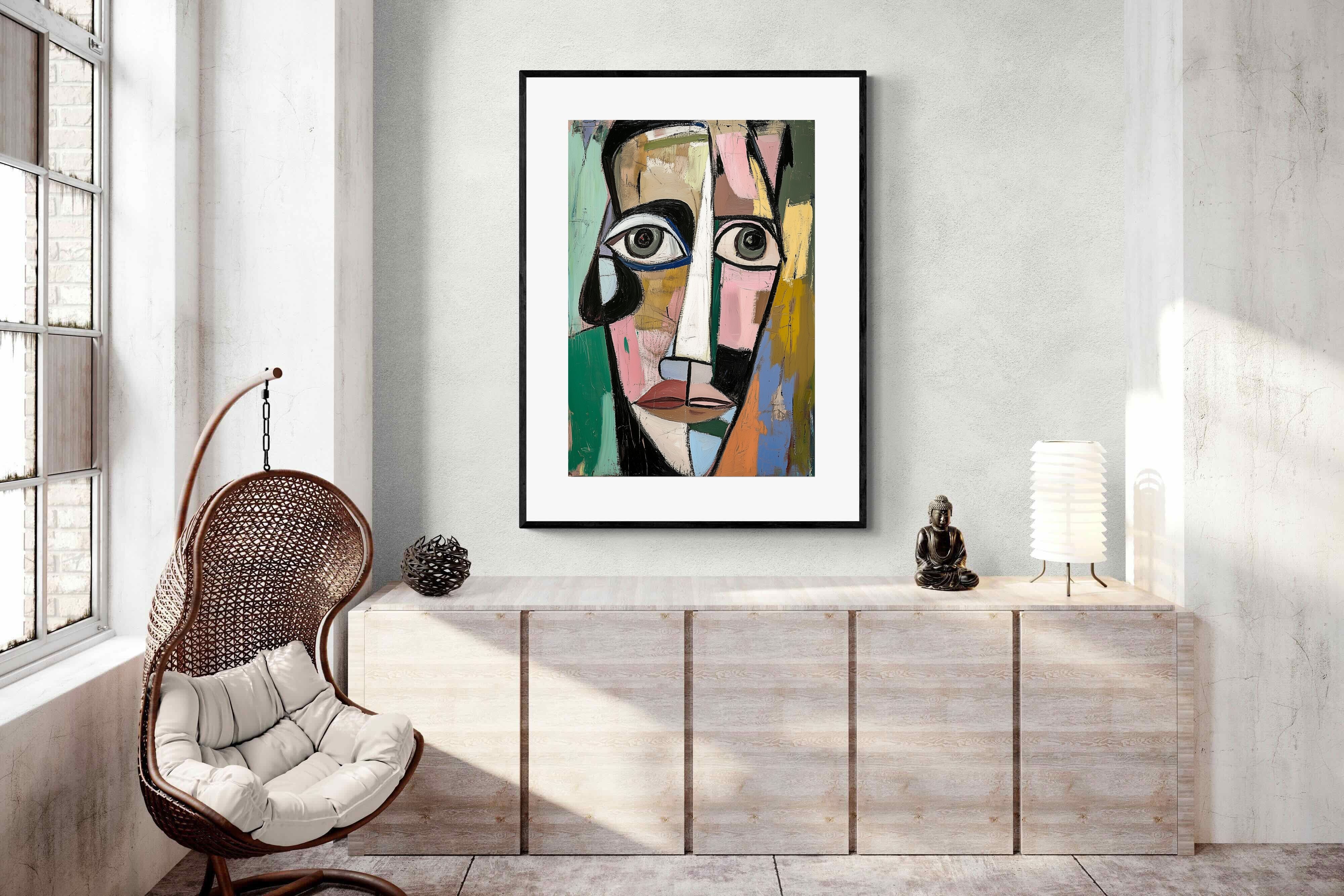 Pixalot Cubist Visage