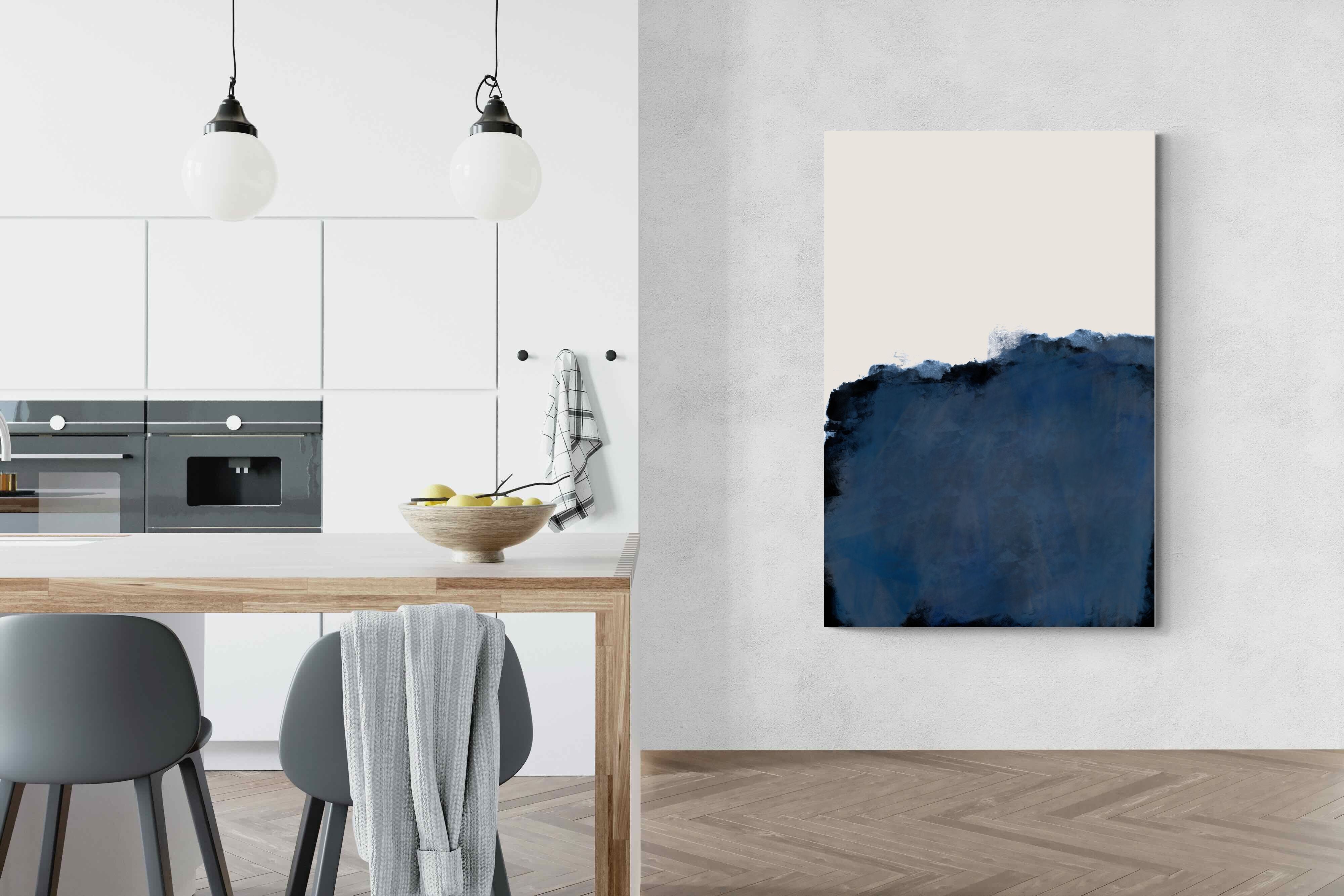 Pixalot Deep Blue Abstract