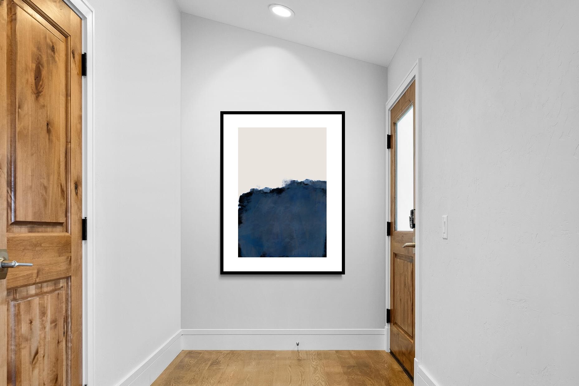 Pixalot Deep Blue Abstract