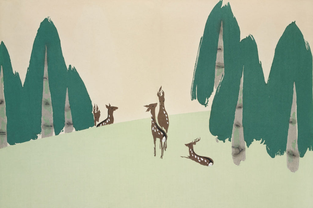 Deer from Momoyogusa-Wall_Art-Pixalot