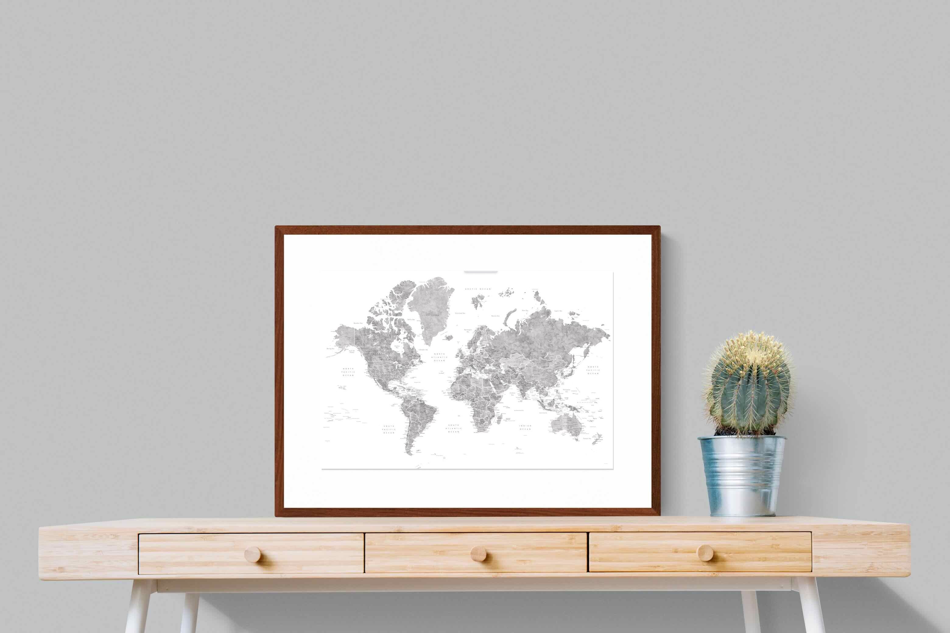 Pixalot Detailed World (Grey)