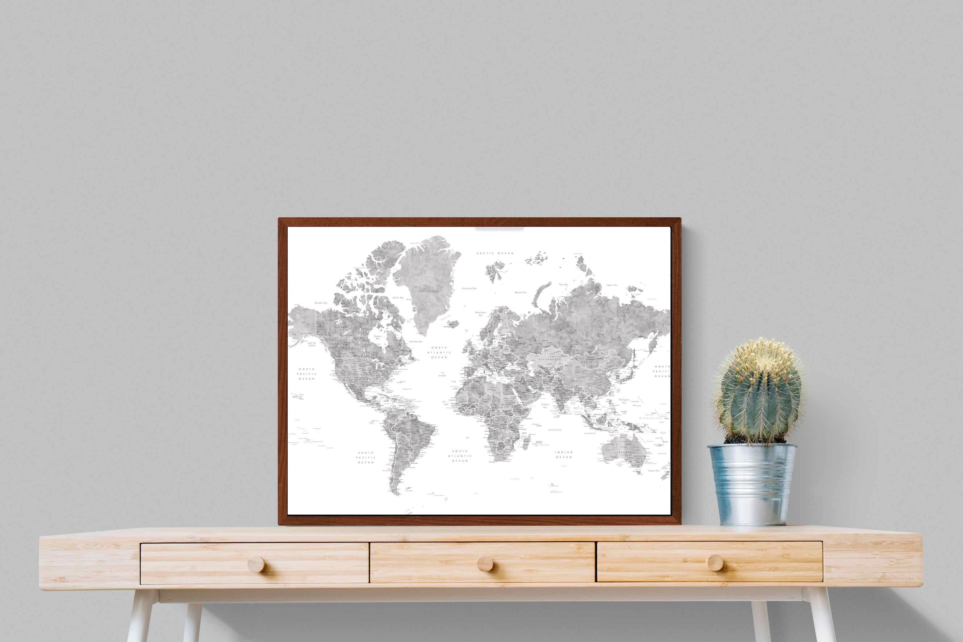 Pixalot Detailed World (Grey)