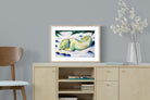 Pixalot Dog Lying in The Snow