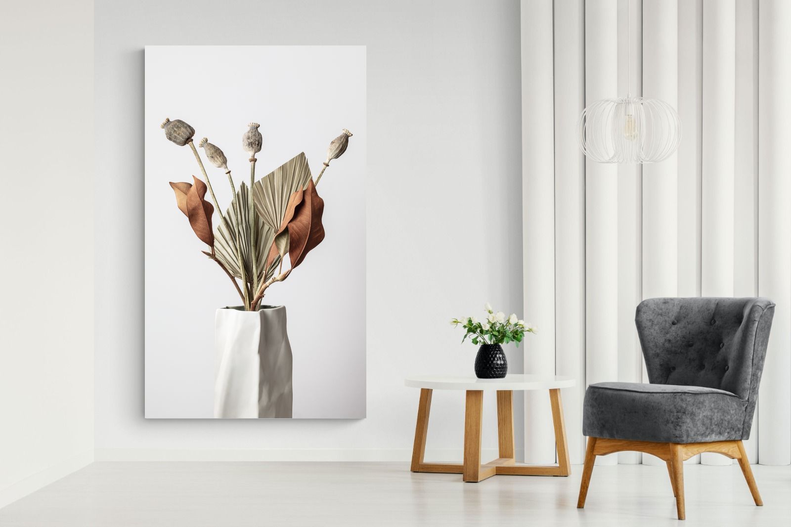 Pixalot Dried Arrangement in Vase