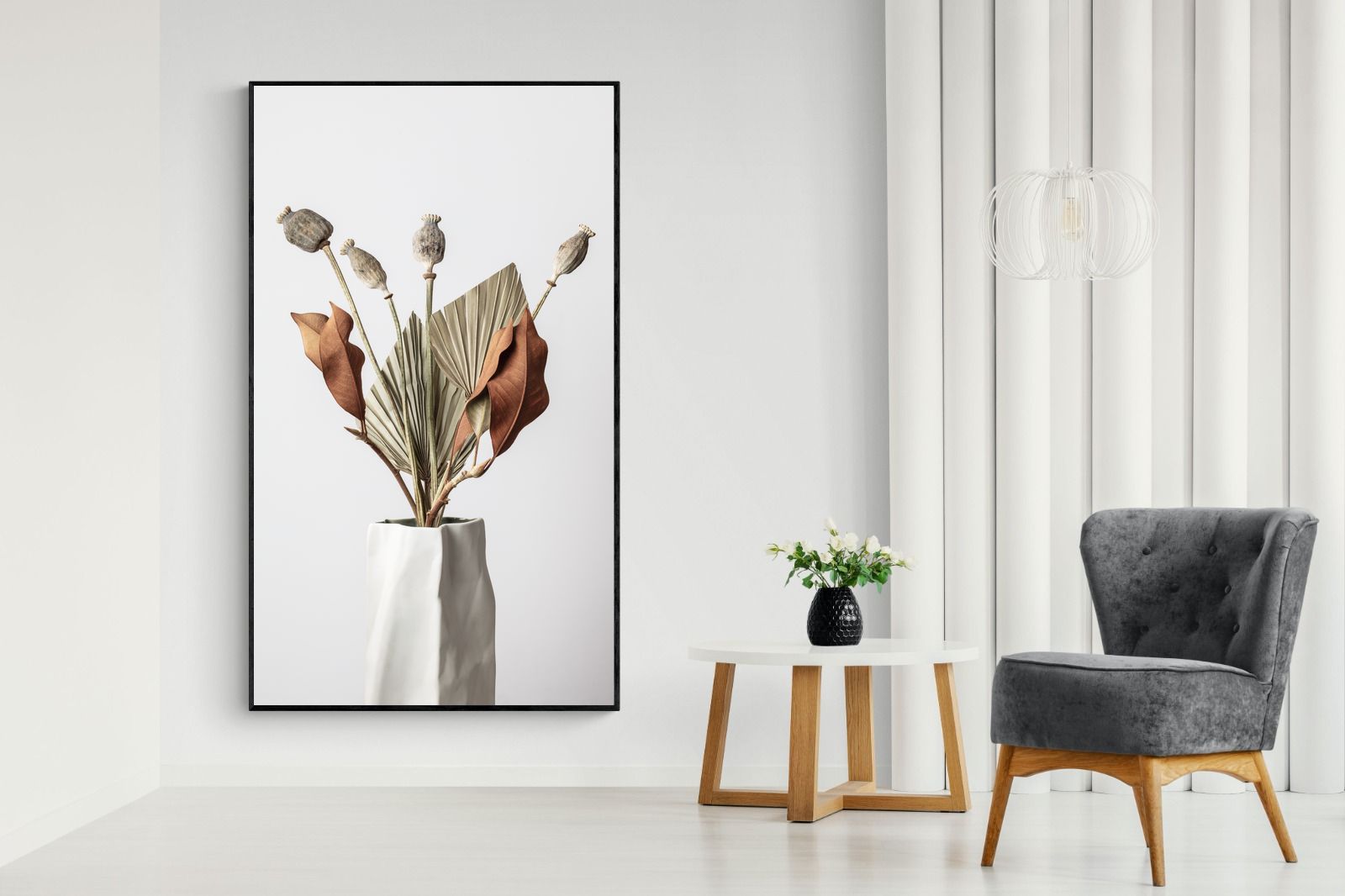 Pixalot Dried Arrangement in Vase