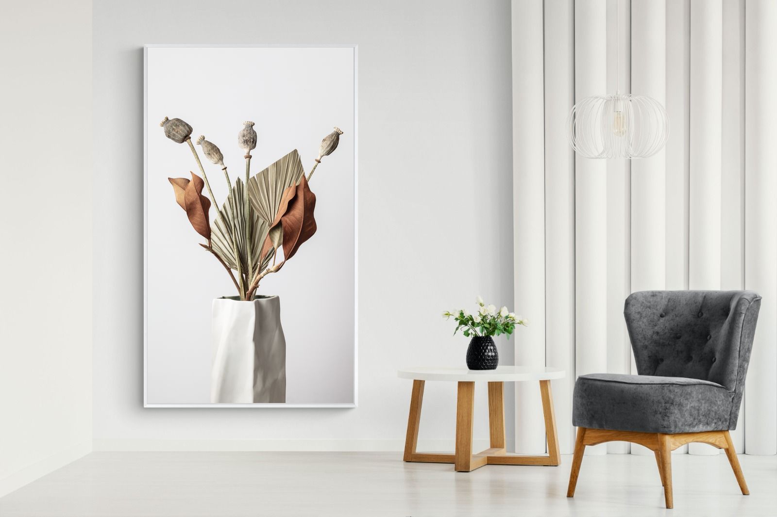 Pixalot Dried Arrangement in Vase