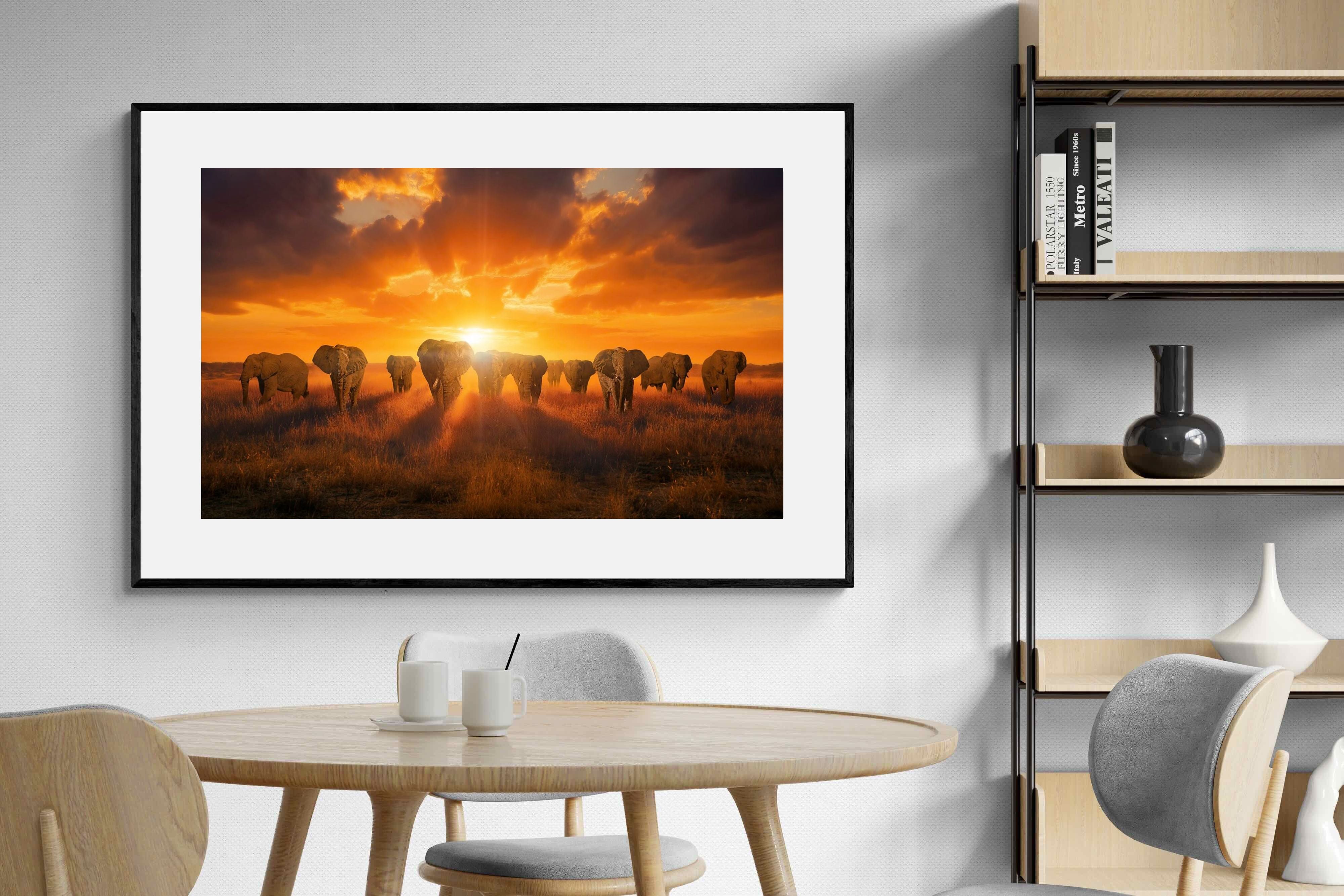 Pixalot ® Elephant Sunset