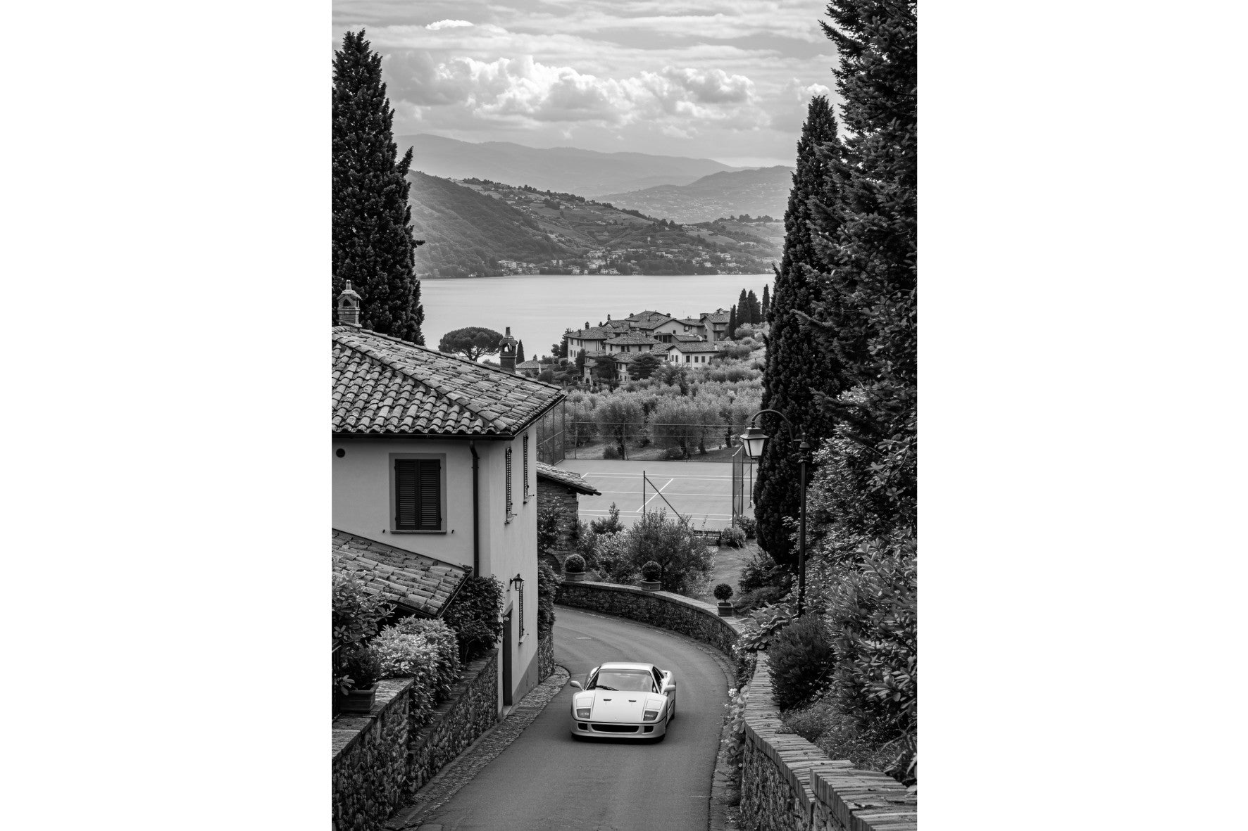 F40 at Lake Como