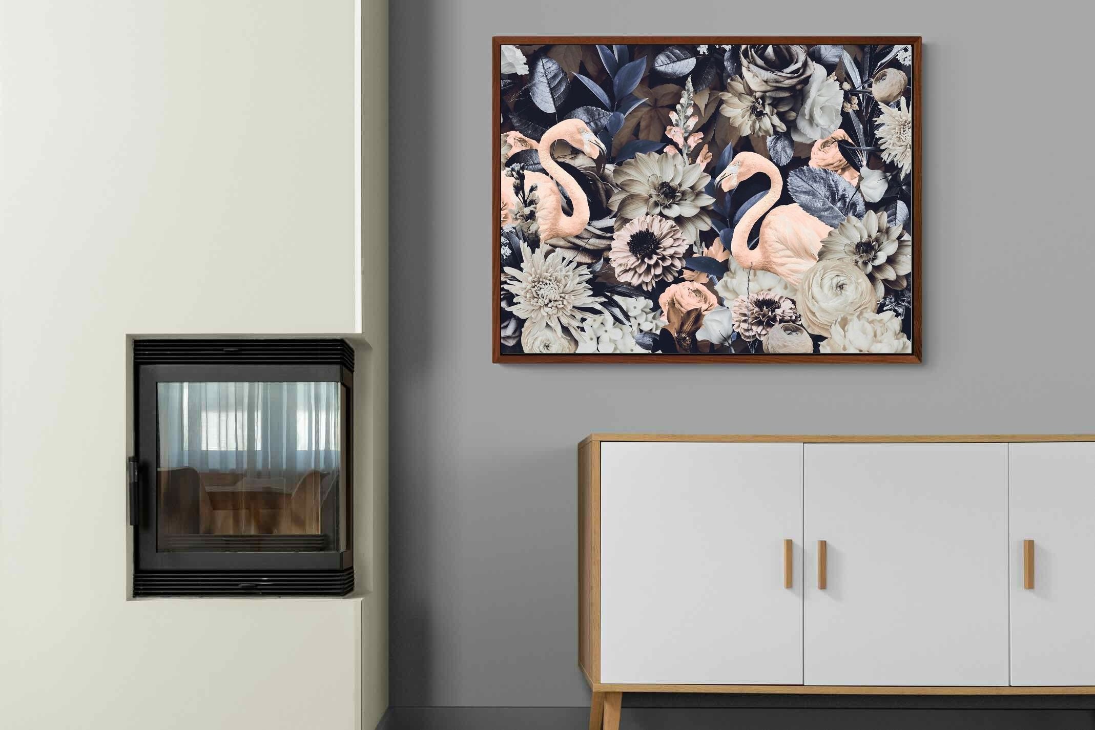 Pixalot ® Floral Flamingos