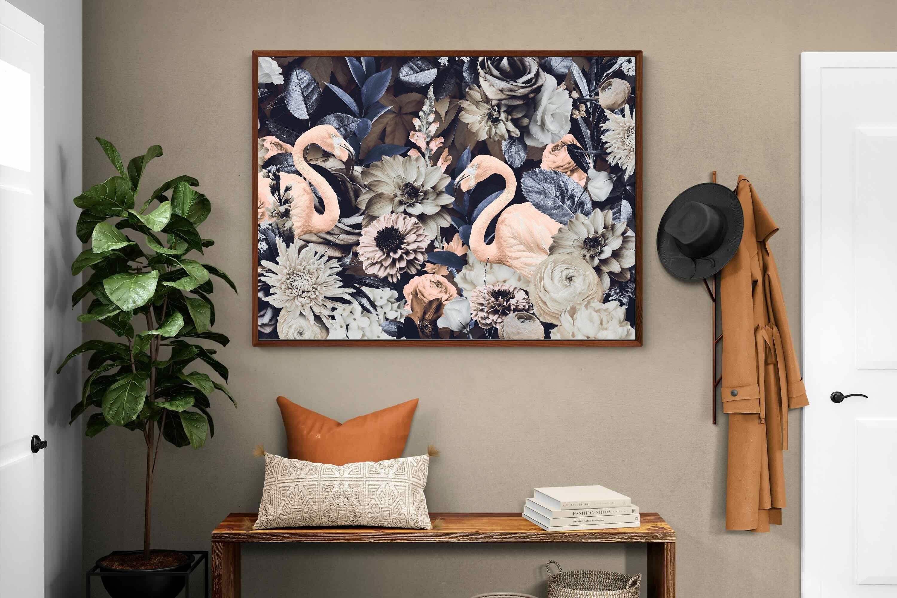 Pixalot ® Floral Flamingos