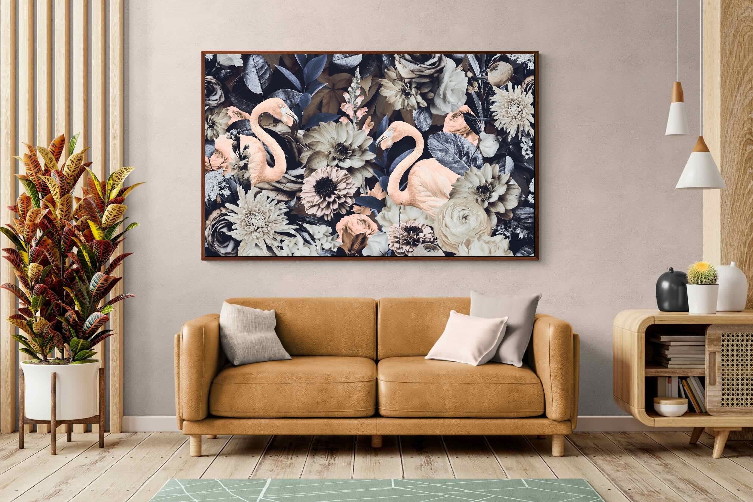 Pixalot ® Floral Flamingos
