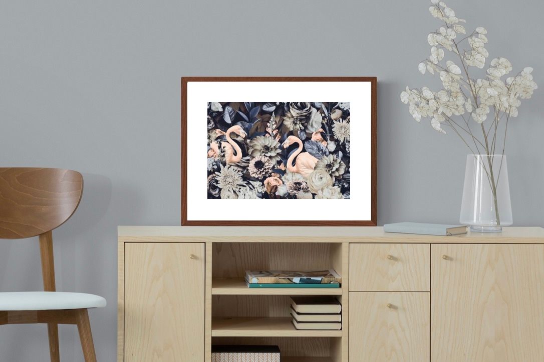 Pixalot ® Floral Flamingos