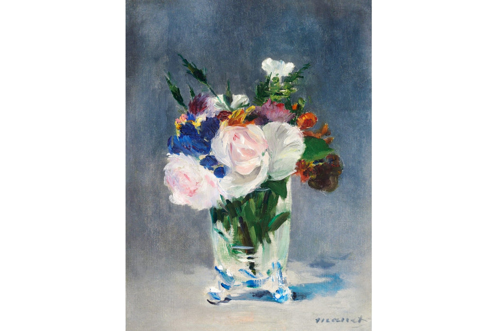 Flowers in a Crystal Vase-Wall_Art-Pixalot