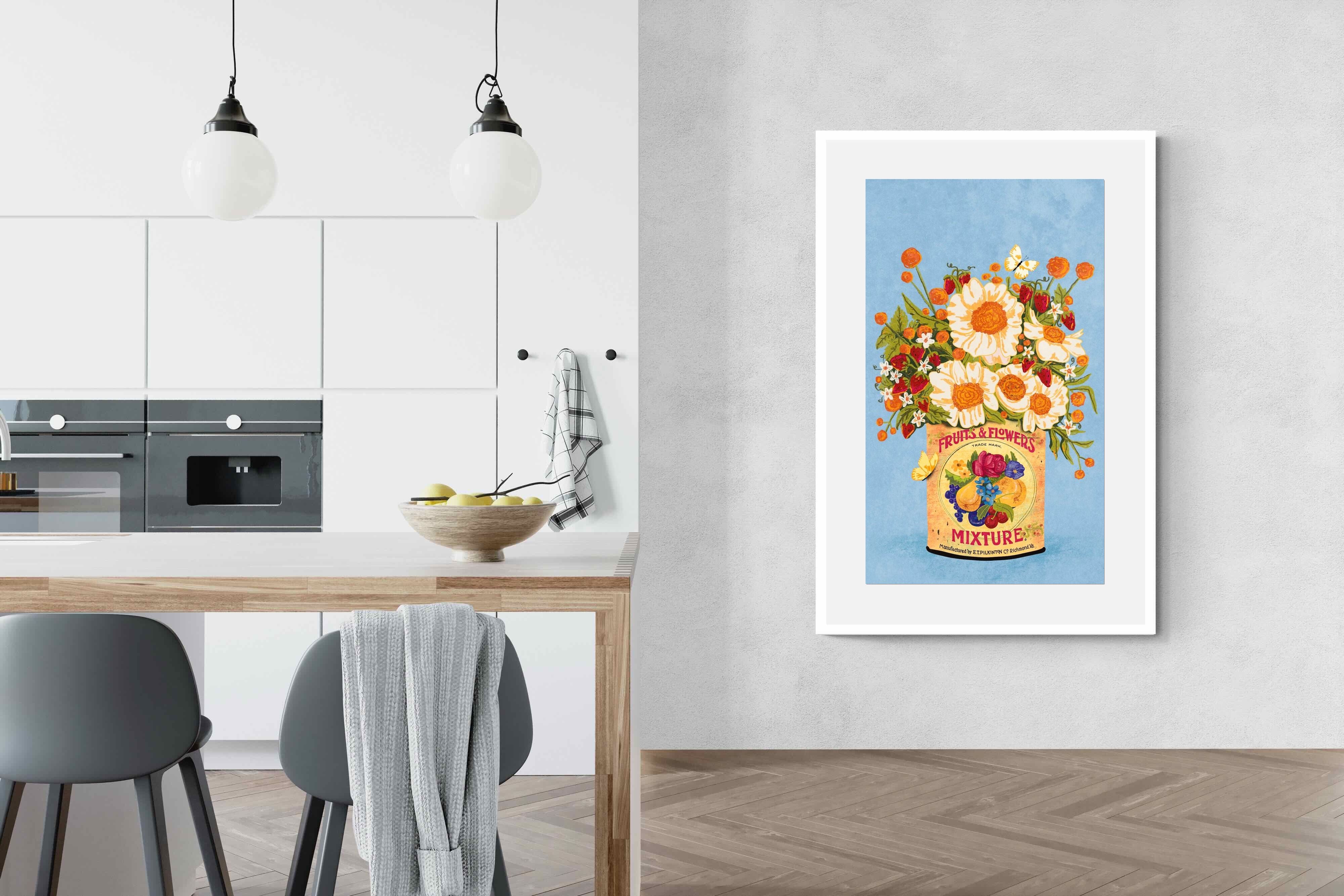 Pixalot Flowers in a Tea Can