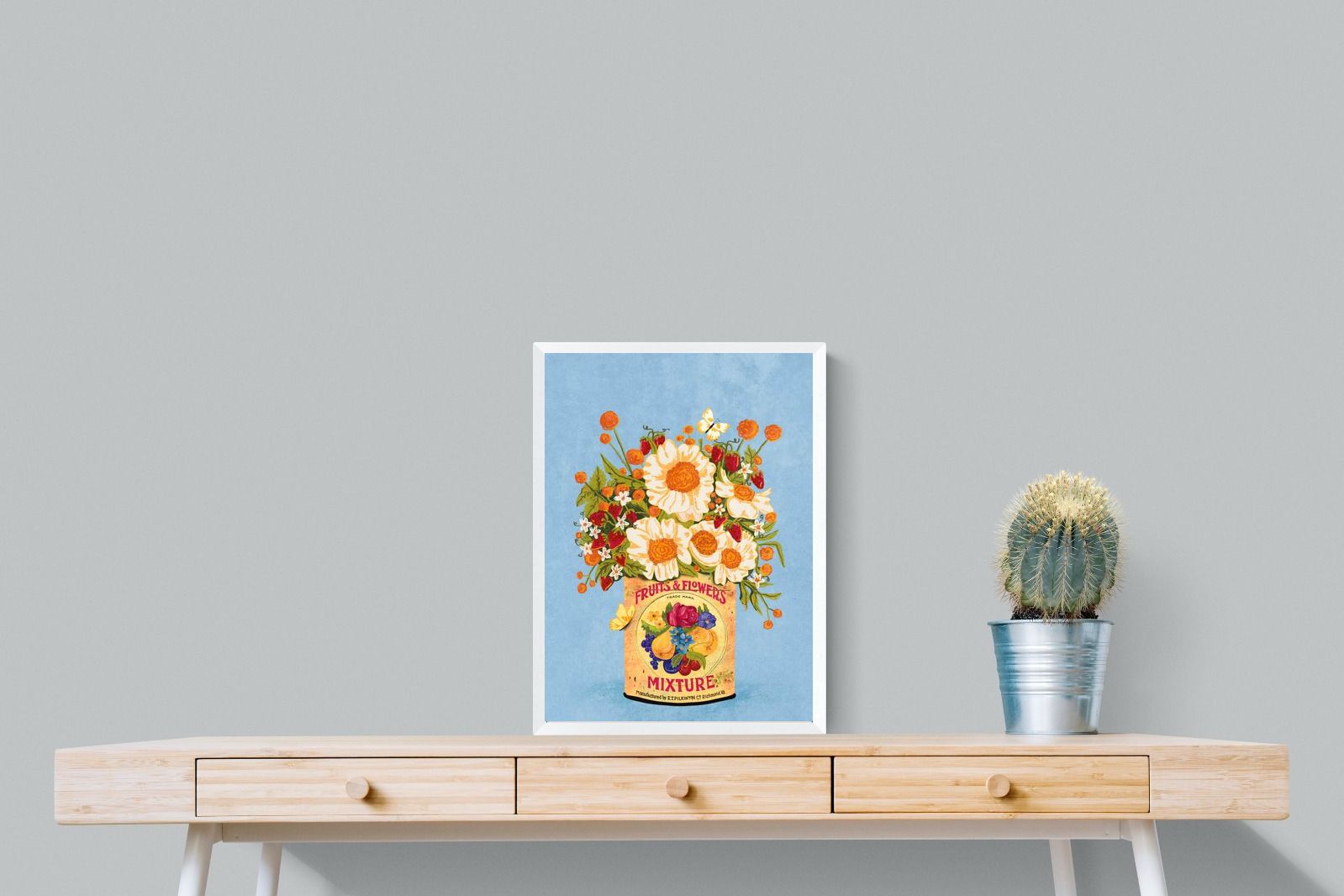 Pixalot Flowers in a Tea Can