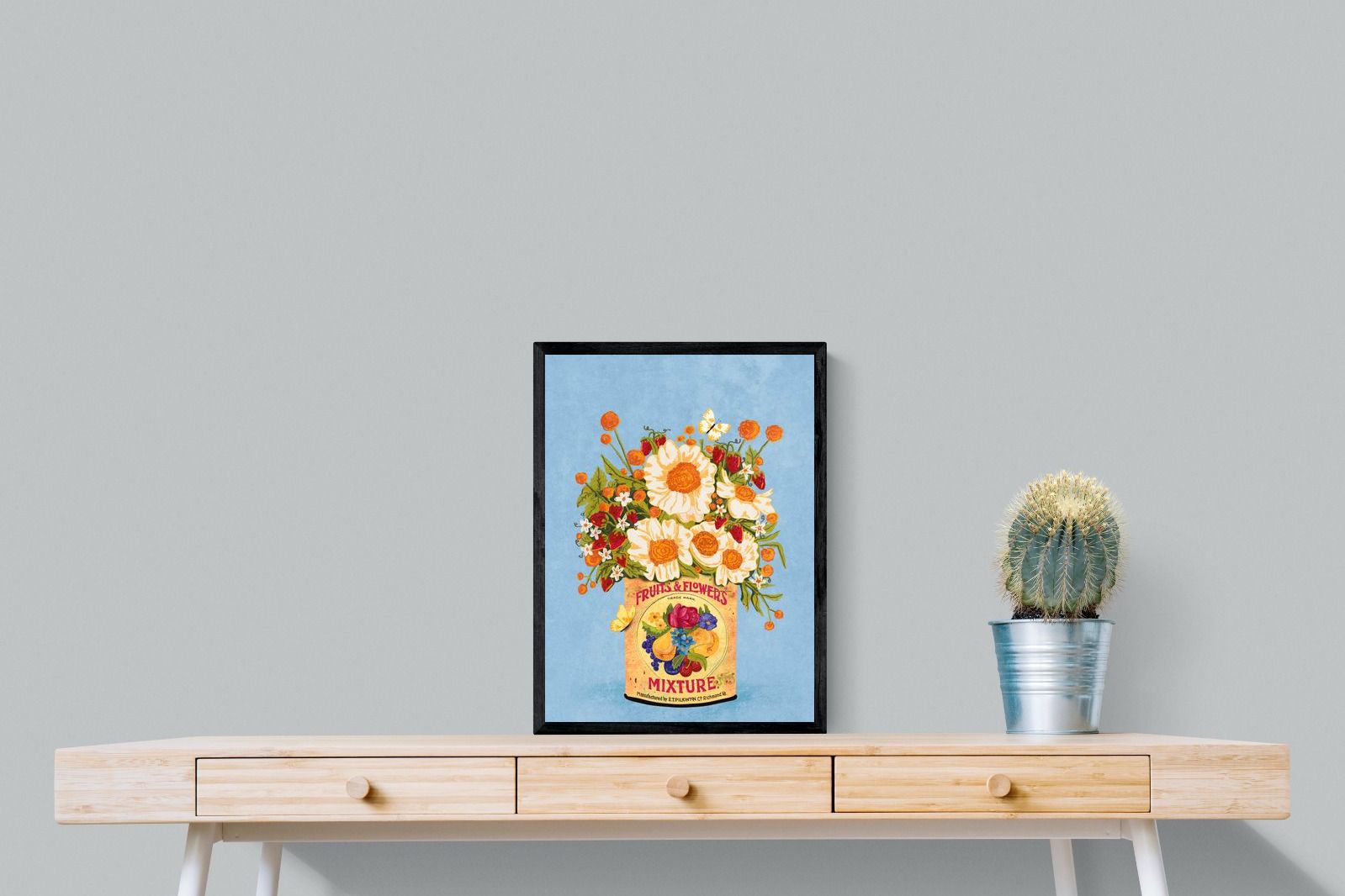 Pixalot Flowers in a Tea Can