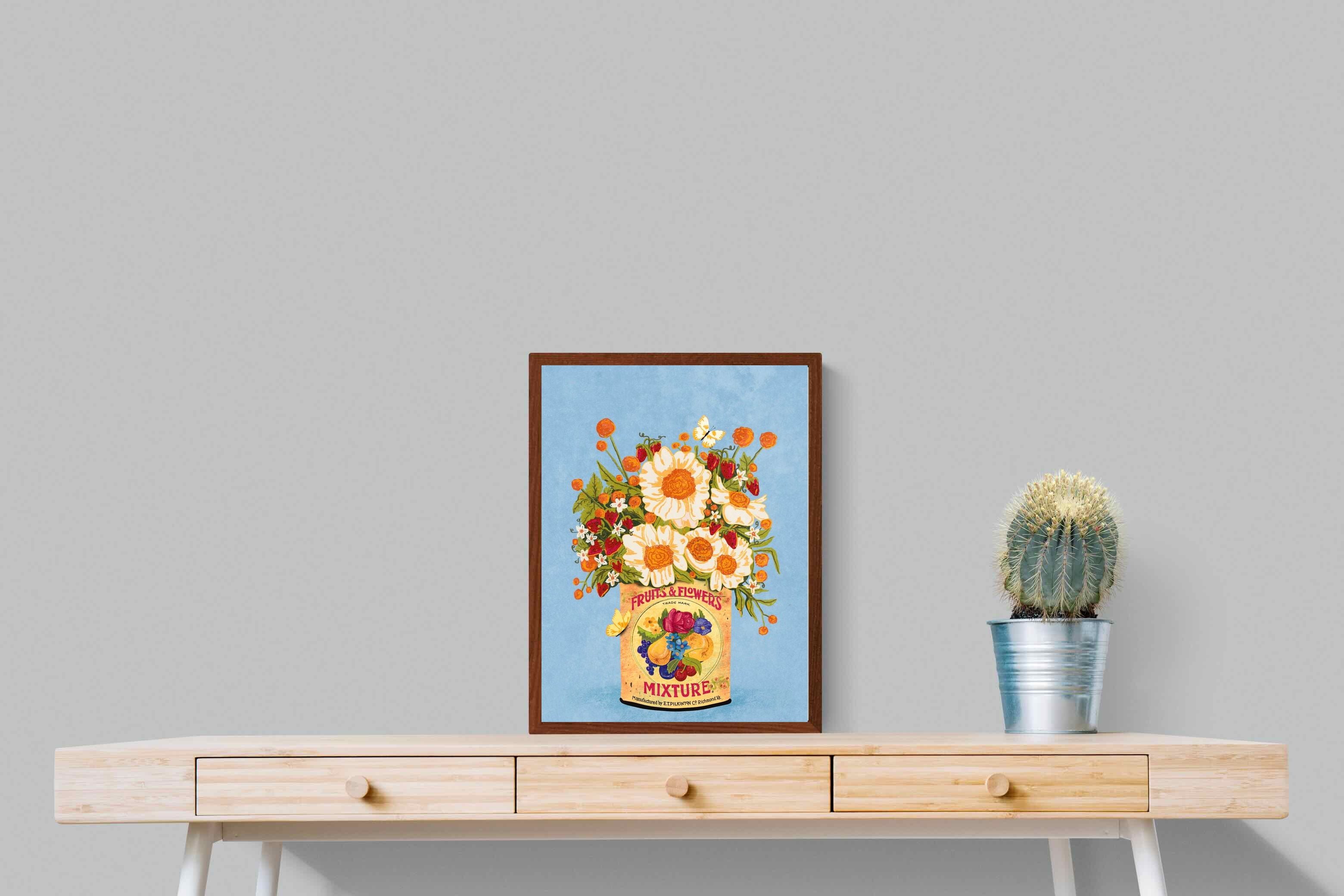 Pixalot Flowers in a Tea Can