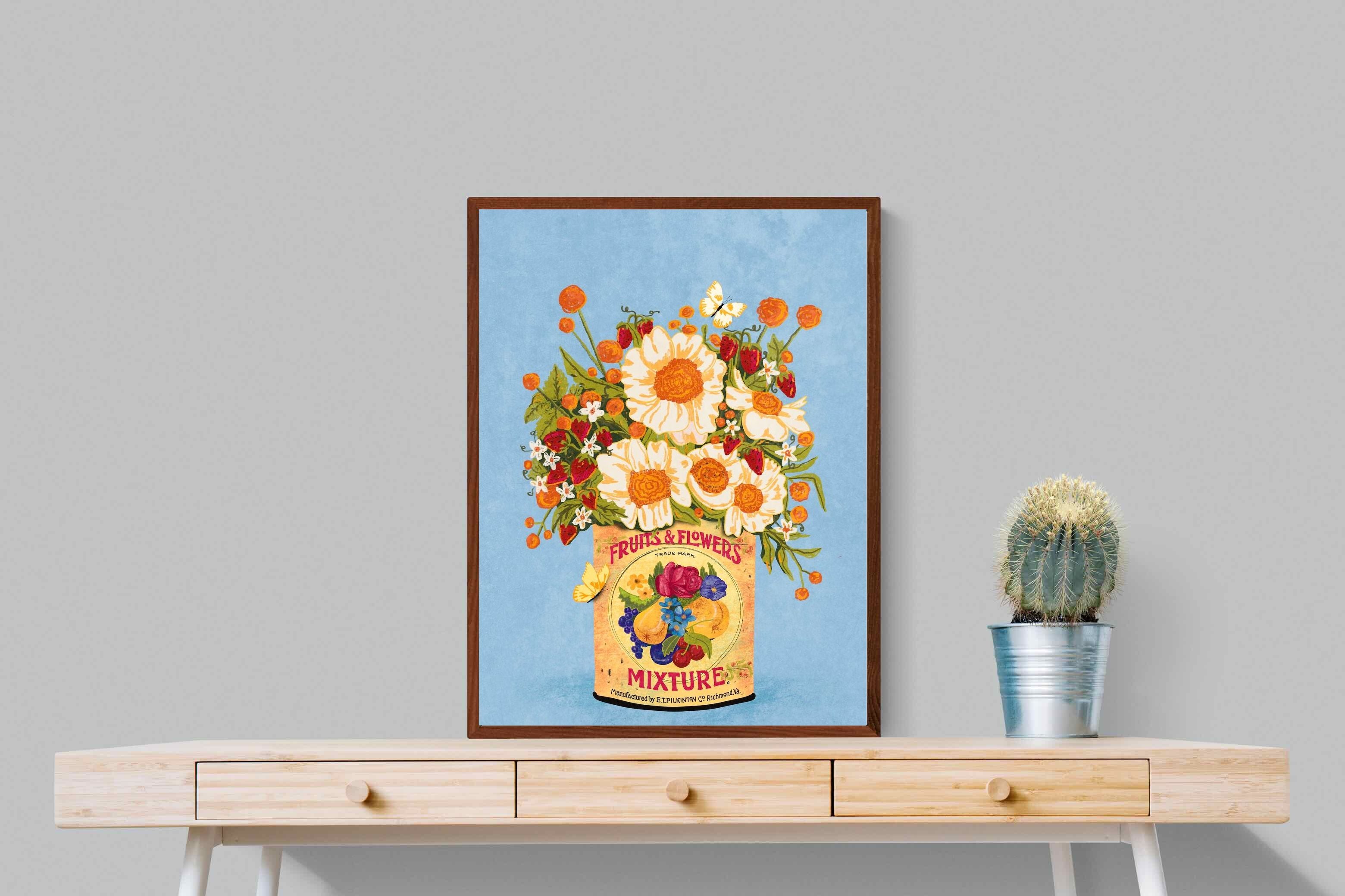 Pixalot Flowers in a Tea Can