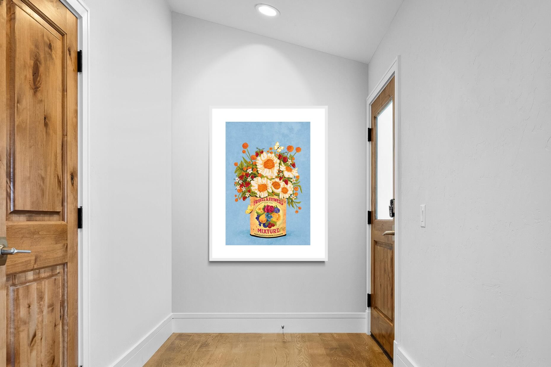 Pixalot Flowers in a Tea Can