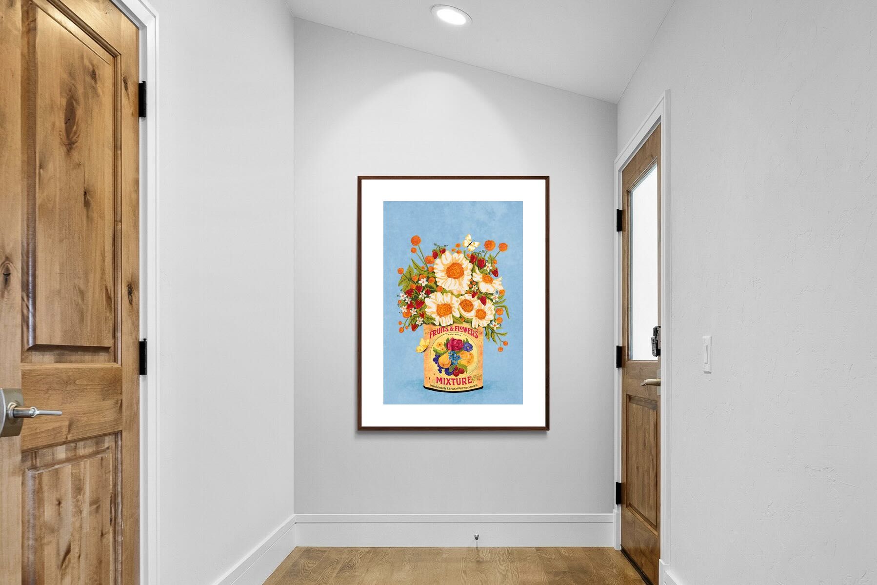 Pixalot Flowers in a Tea Can