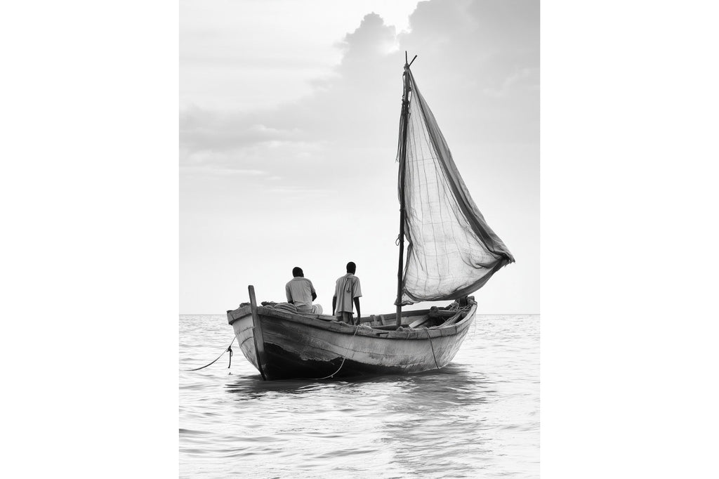 Freetown Dhow-Wall_Art-Pixalot