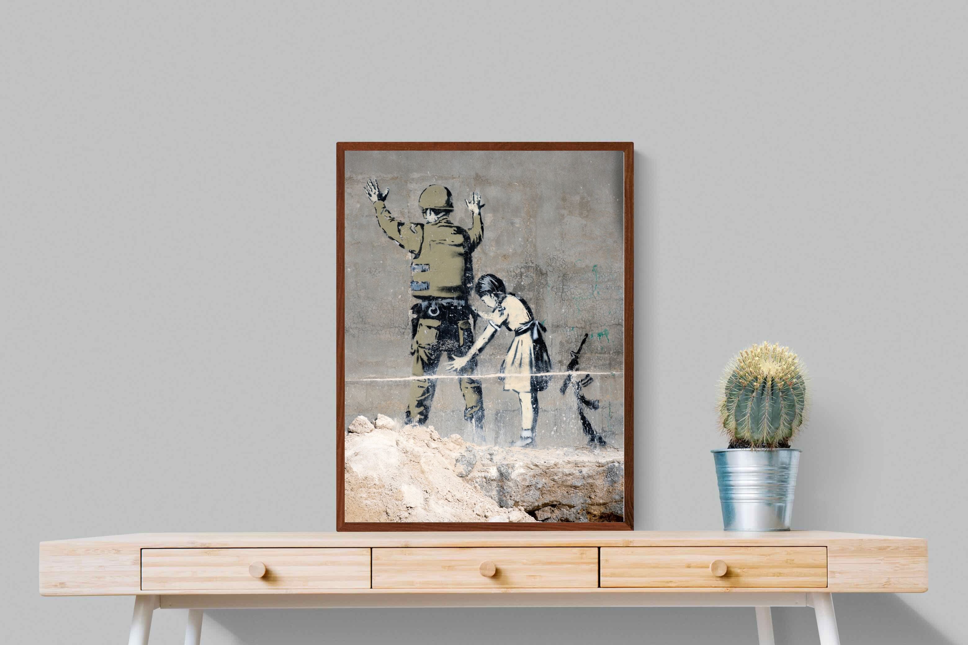 Pixalot Girl Frisking Soldier