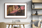 Pixalot ® Girl with a Vase of Flowers