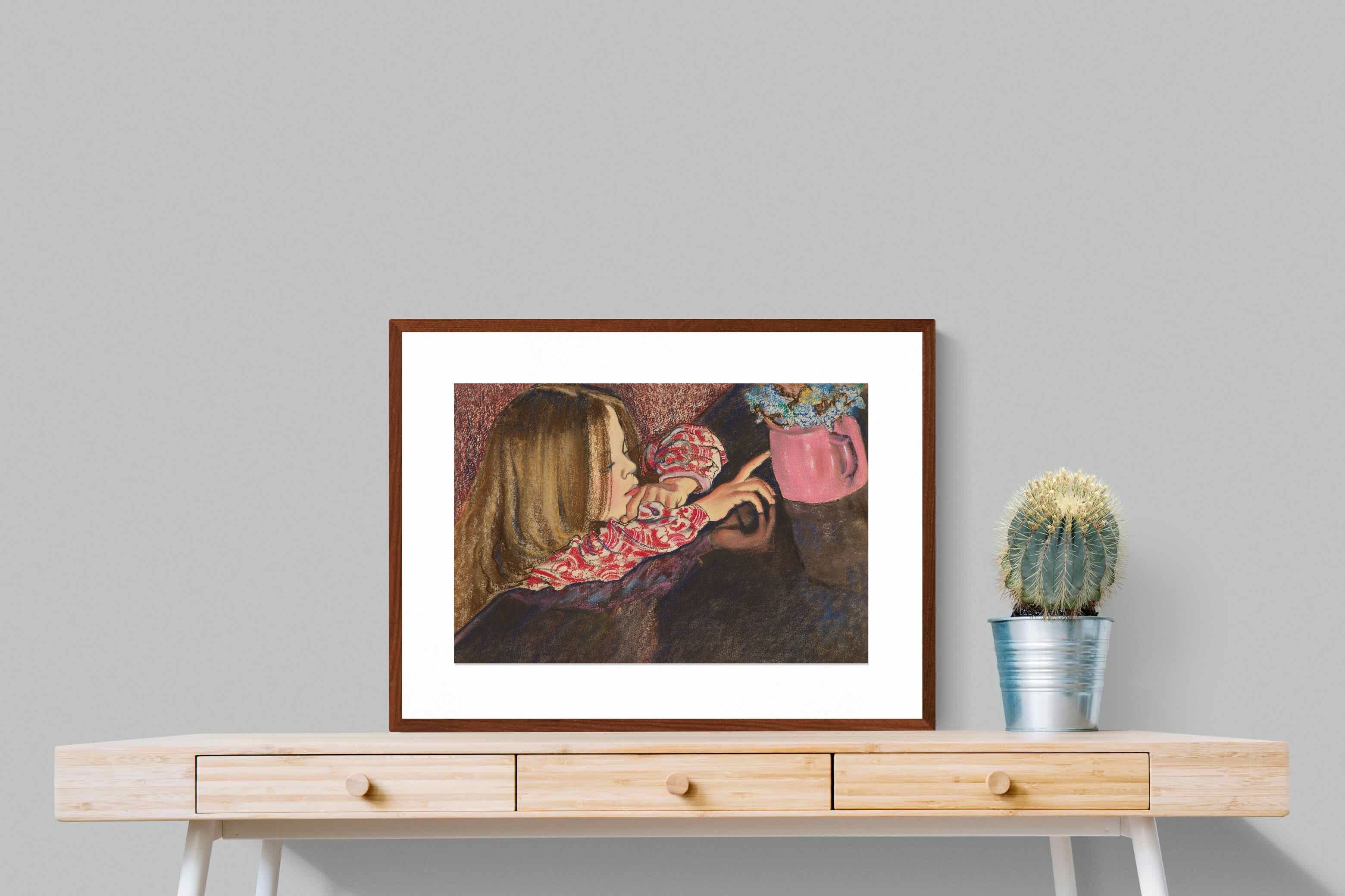 Pixalot ® Girl with a Vase of Flowers