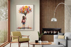 Pixalot ® Girl With Flowers