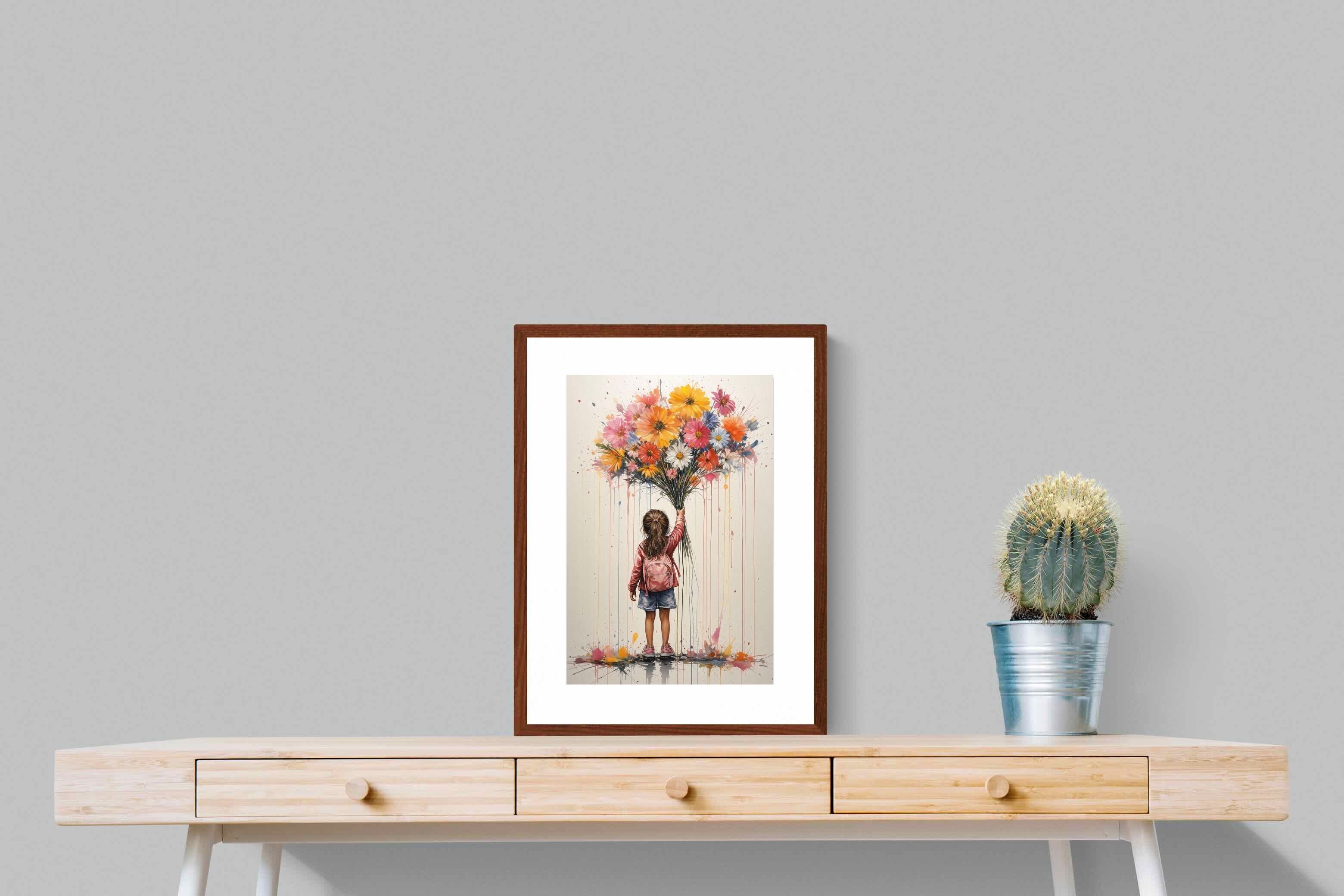 Pixalot ® Girl With Flowers
