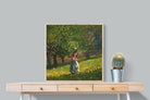 Pixalot ® Girl with Hay Rake