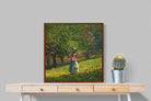 Pixalot ® Girl with Hay Rake