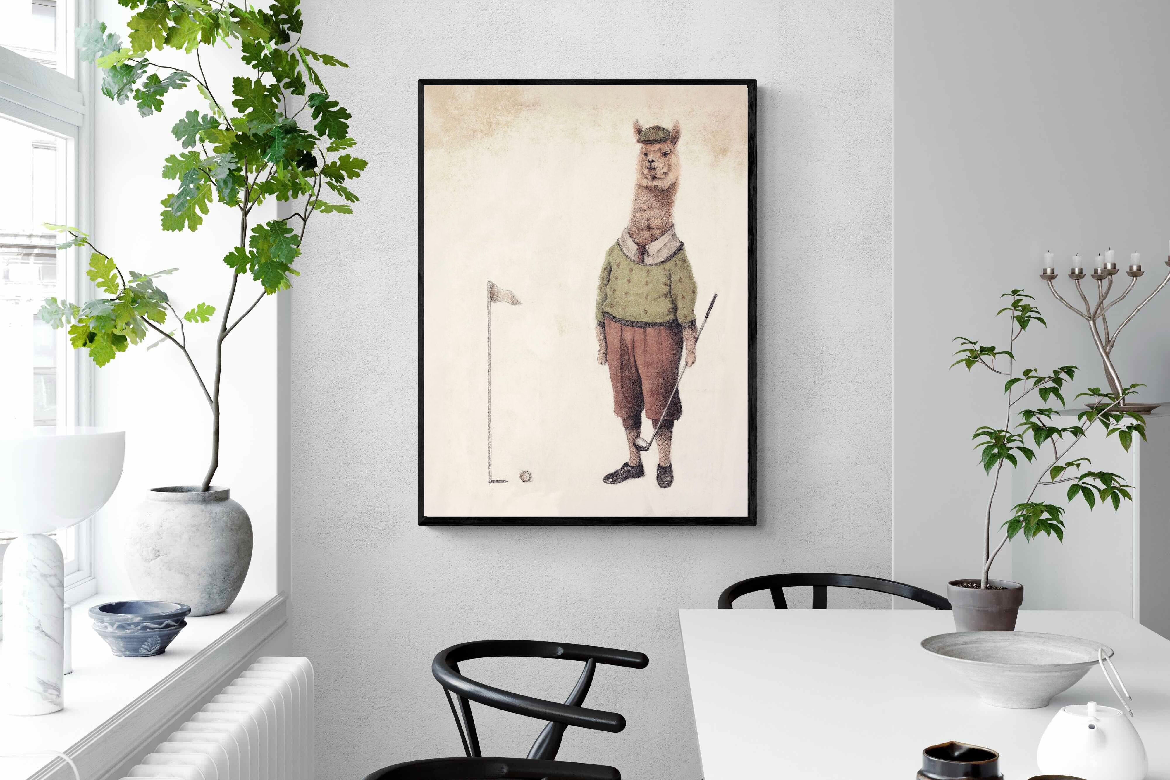 Pixalot Golfing Alpaca