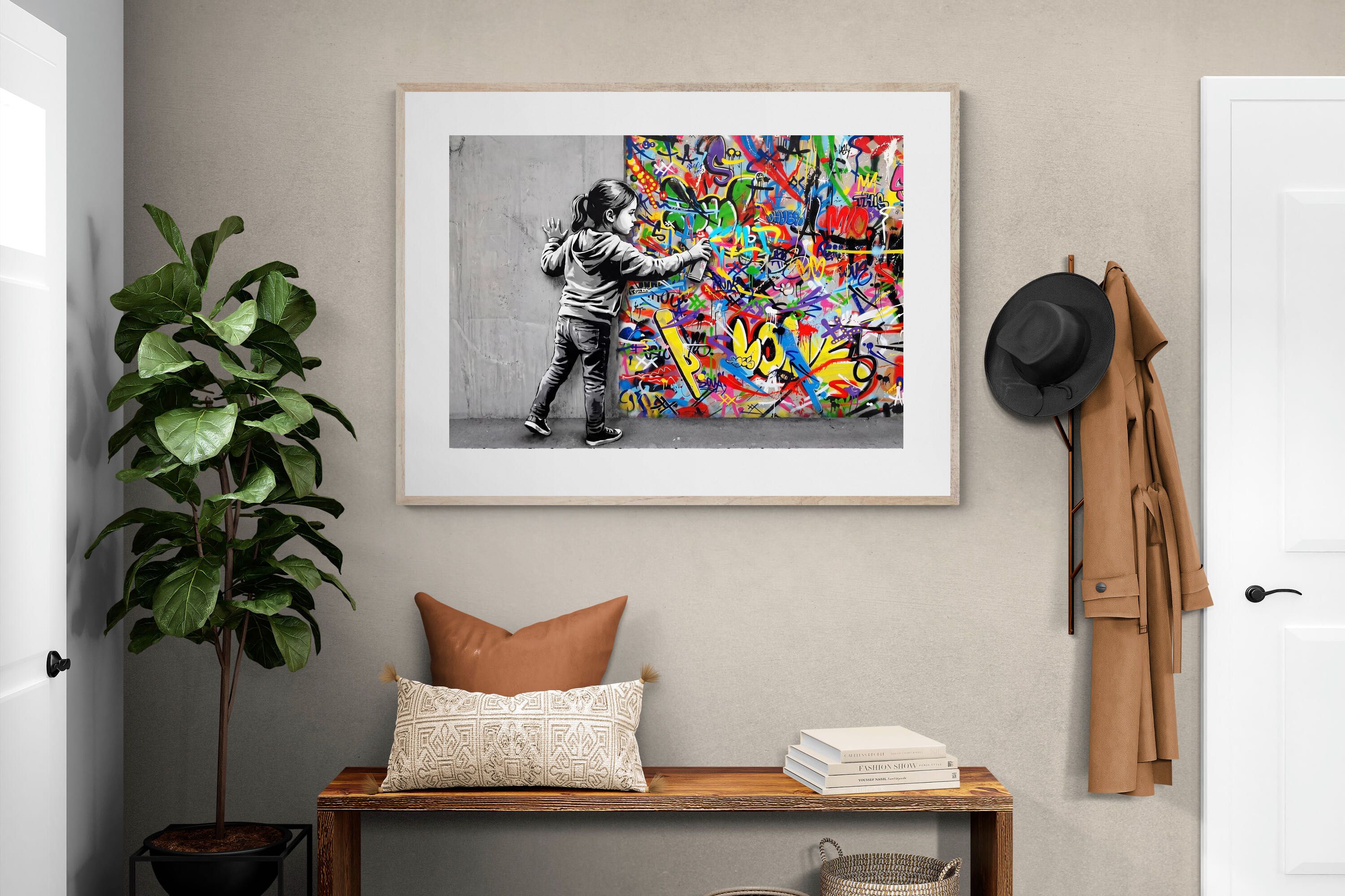 Pixalot Graffiti Girl