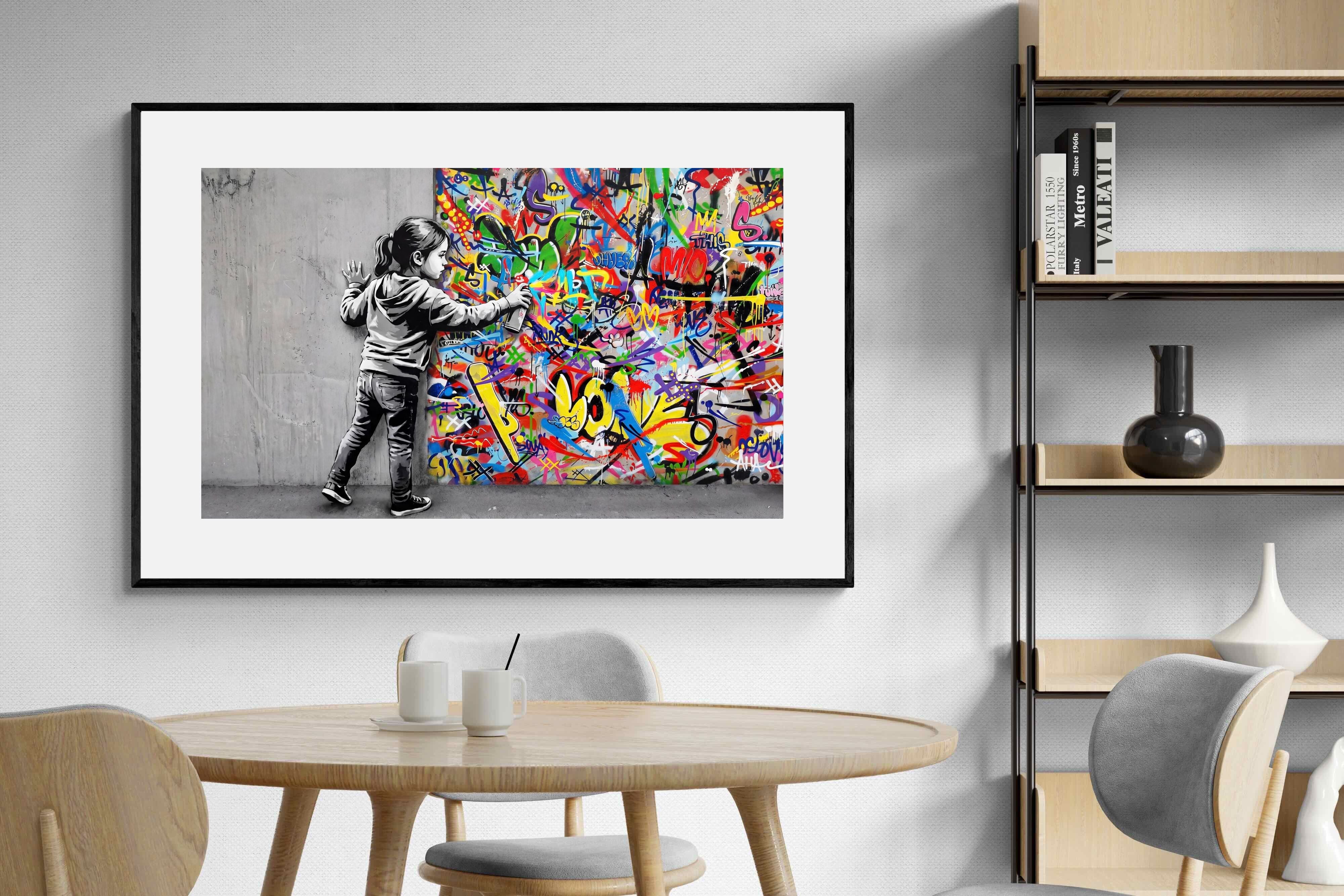 Pixalot Graffiti Girl