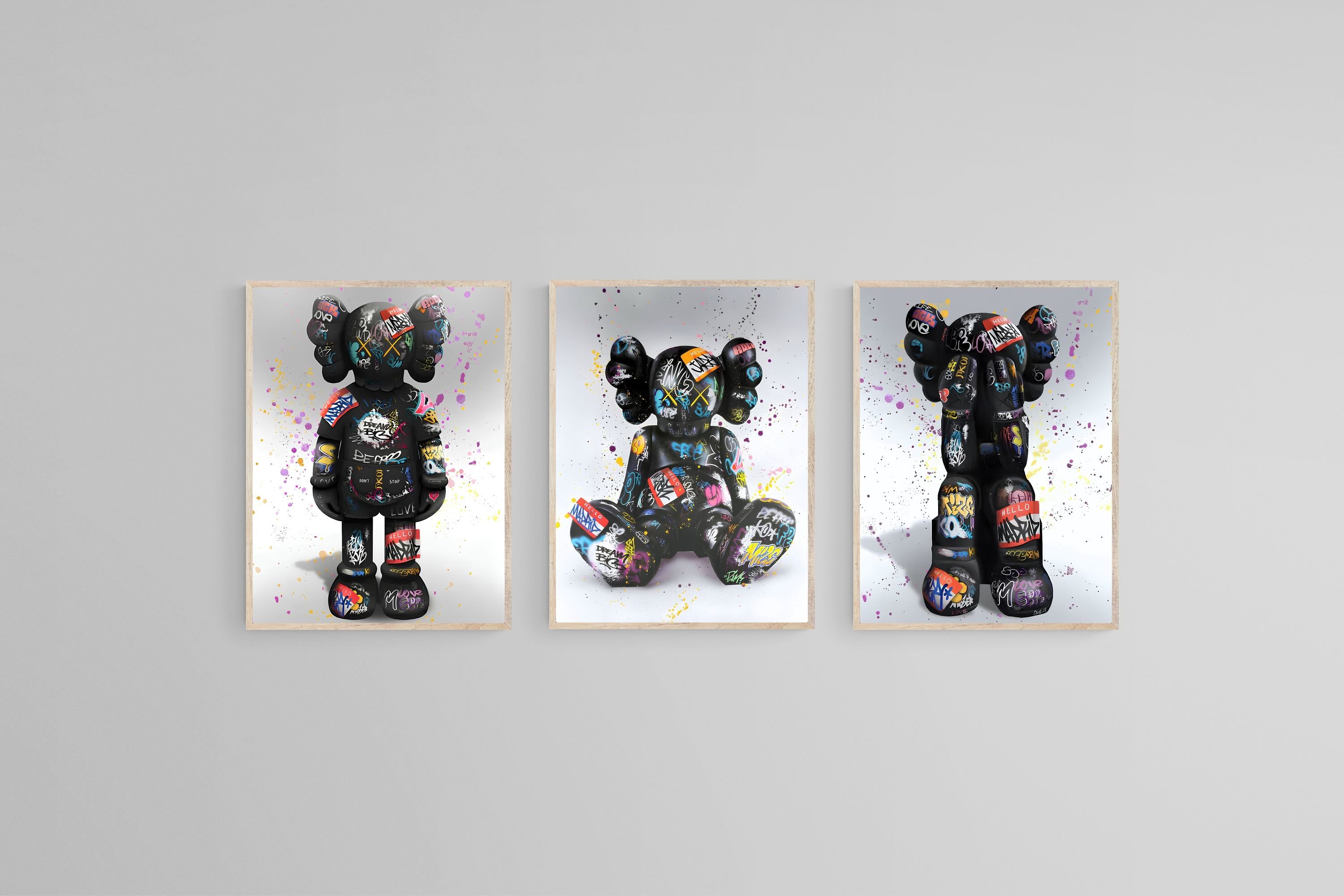 Graffiti KAWS Set