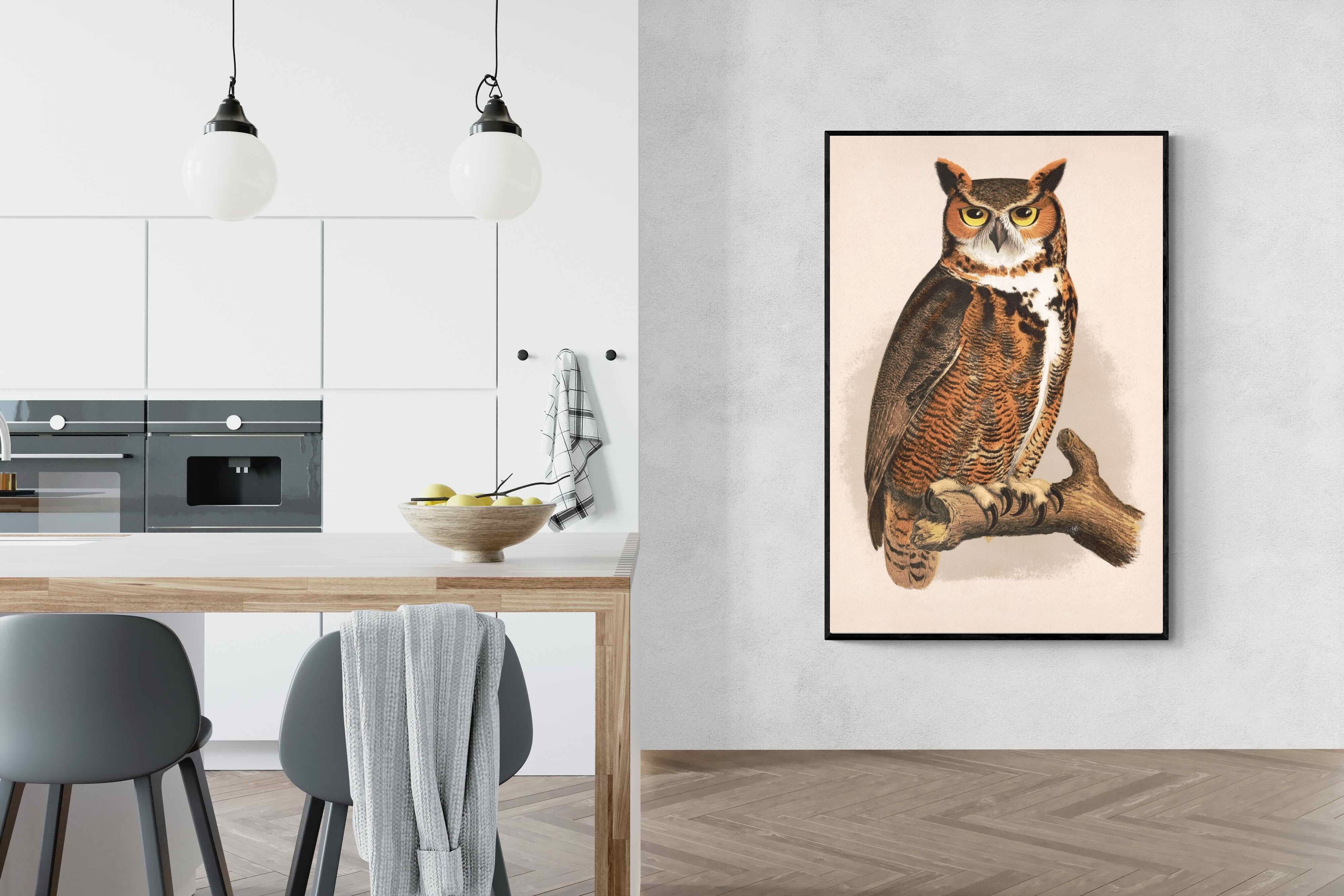 Pixalot Great Horned Owl
