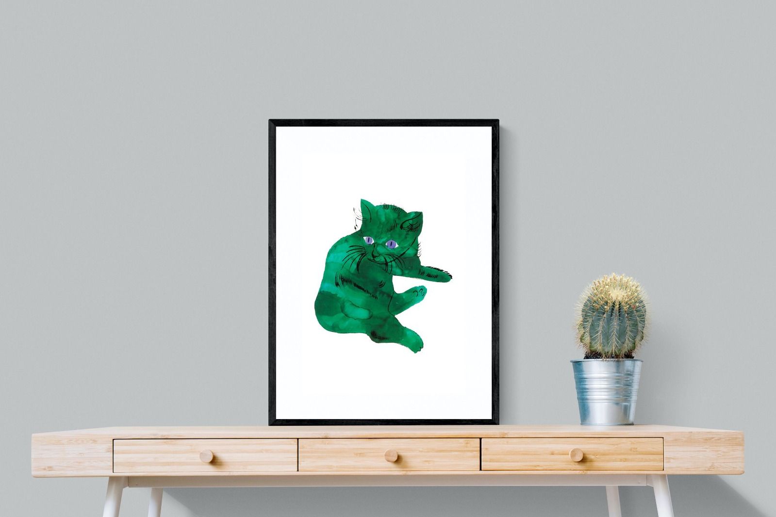 Pixalot Green Cat