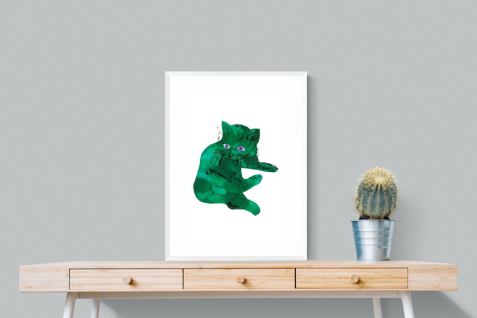 Pixalot Green Cat