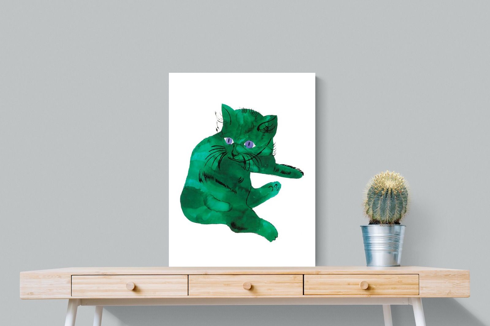 Pixalot Green Cat