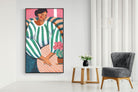 Pixalot Green Stripes & Quiet Moments
