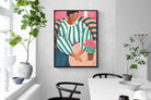 Pixalot Green Stripes & Quiet Moments