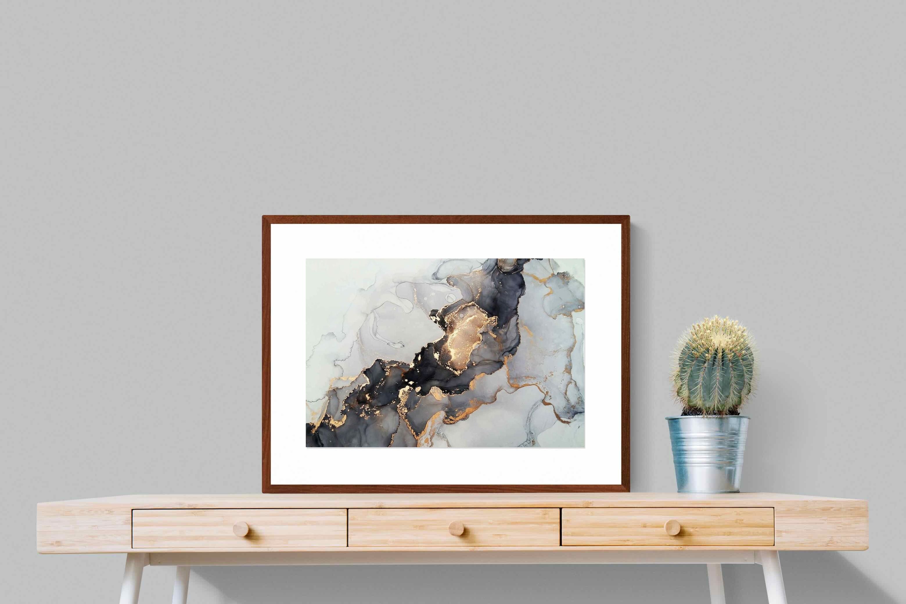 Pixalot ® Grey & Gold Marble