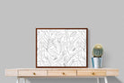 Pixalot ® Greyscale Leaves