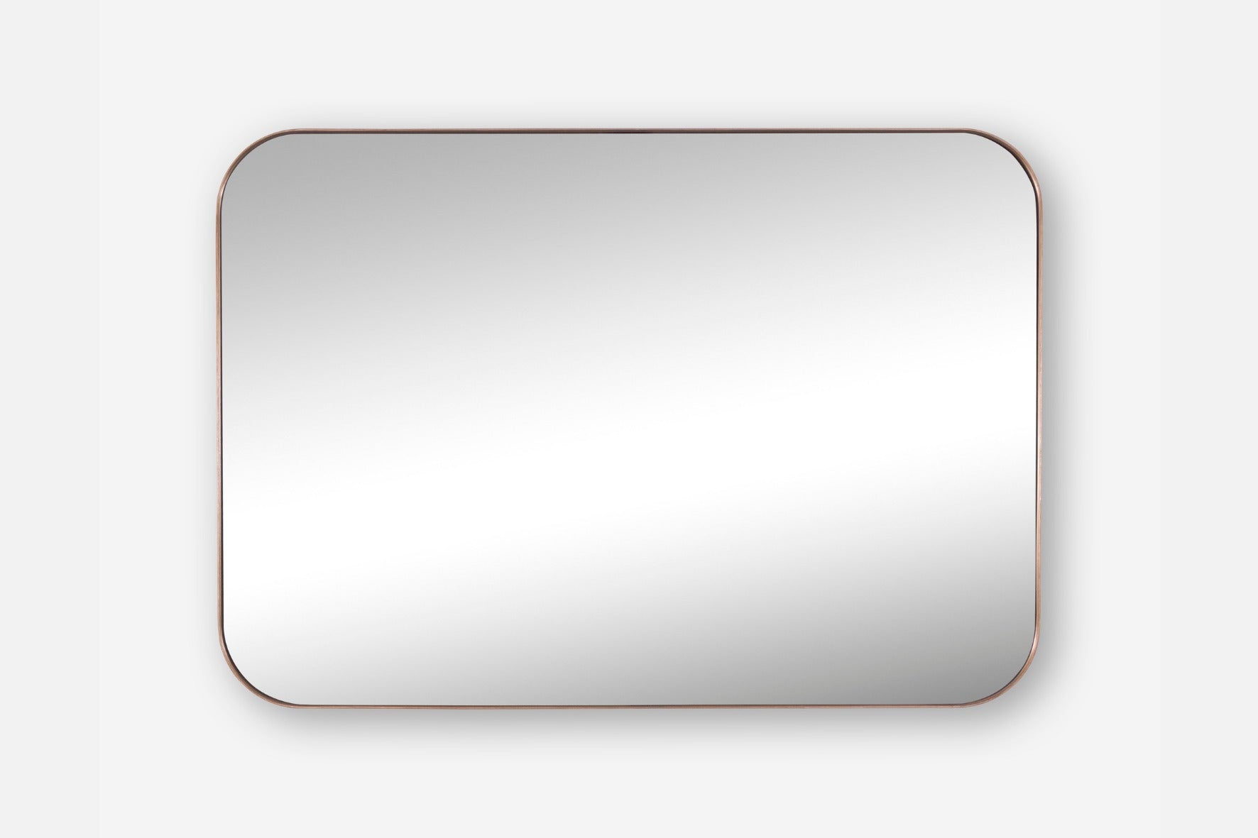 Horizontal Rounded Mirror | SALE-Wall_Art-100 x 70cm-Gold-Pixalot