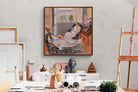 Pixalot Interior with Two Figures