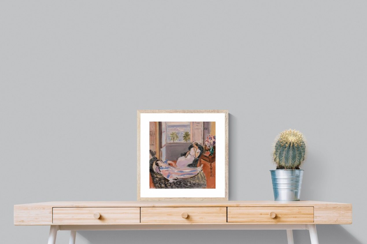 Pixalot Interior with Two Figures