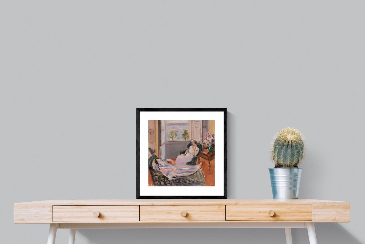 Pixalot Interior with Two Figures