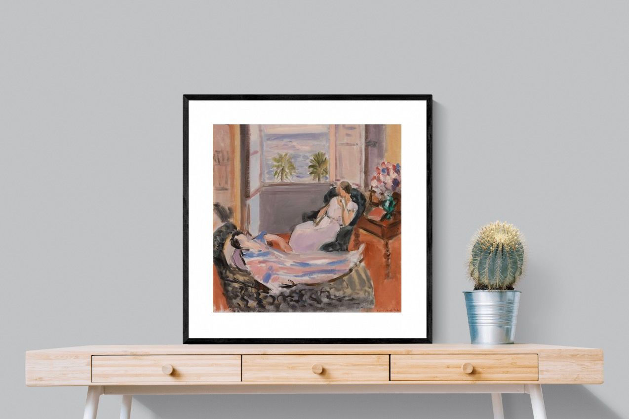 Pixalot Interior with Two Figures